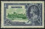 Mauritius - 1935 Silver Jubilee 12c MH* - Mauritius (1968-...)