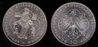 ALEMANIA 10 EUROS DE PLATA DE 2007 - ELISABETH VON THURINGEN - Allemagne