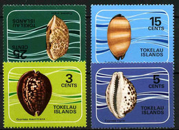 Tokelau 1974 MiNr. 34 - 37 Marine Life Shells  4v MNH** 11,00 € - Tokelau