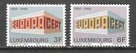 Luxembourg - 1969 - Y&T 738/9 - Neuf * - Nuevos