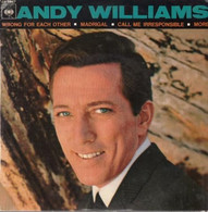 EP 45 RPM (7")  Andy Williams / Mort Shuman "  Wrong For Each Other  " - Andere - Engelstalig