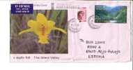 GOOD INDIA Postal Cover To ESTONIA 2010 - Good Stamped: The Silent Valley ; Mother Teresa - Brieven En Documenten