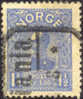 Norway #65 XF Used 1.50k Ultra Die A From 1907 - Used Stamps