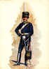 MONTREAL OFFICIER CANADIEN ARTILLERIE, CANADIAN OFFICER ARTILLERY TENUE EQUESTRE - Montreal