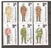 BULGARIA 1996 - UNIFORMS - CPL. SET - USED OBLITERE GESTEMPELT - Used Stamps
