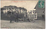 Carte Postale Ancienne Hazebrouck - Tombereau Flamand - Attelage, Chevaux - Hazebrouck