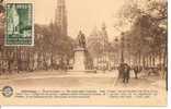 N° Y&t  386   CP      OSTENDE    Vers   FRANCE   Le 10 AVRIL1935 - Lettres & Documents