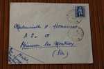 LETTRE COVER De ALGER MAISON Carrée  ALGERIE FRANCAISE EX COLONIE MANUELLES  1952  P/ MEOUNES VAR - Brieven En Documenten