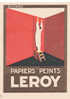 BU 265 / BUVARD   PAPIERS PEINTS  LEROY - Paints