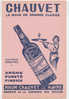 BU 275 / BUVARD     RHUM CHAUVET LE HAVRE - Liquore & Birra