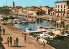 CPA   ANIMEE - MARSEILLAN-VILLAGE (HERAULT) - LE PORT - Marseillan