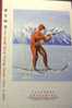 Folder 1976 Winter Sport Stamps - Biathlon Luge Skiing Skating Olympic Shooting - Tir (Armes)