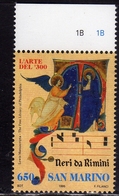 REPUBBLICA DI SAN MARINO 1995 L'ARTE DEL 300 ART COLLEZIONE LEWIS COLLECTION LIRE 650 MNH - Unused Stamps
