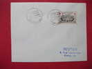 Maroc. Lettre Casablanca 1er Jour 18 1 1959. Croix Rouge Red Cross - Lettres & Documents