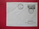 Maroc. Lettre Casablanca Journée Timbre 10 4 1954. JEEP - Storia Postale