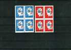 1969 COLLABORATION INTEREUROPENNE YV=2461/2462  BLOC X 4  MNH - Ongebruikt