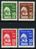 Norway #132-35 Mint Hinged Ibsen Set From 1928 - Nuovi