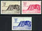 Norway B1-3 Mint Hinged North Cape Semi-Postal Set From 1930 - Ongebruikt