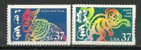 ETATS-UNIS. Années Du Belier Et Du Singe . 2 T-p Neufs ** Yv.# 3450 & 3539 . - Chines. Neujahr