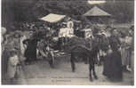 Carte Postale Ancienne Paris - Parc Des Buttes Chaumont. En Promenade - Attelane à Ane - Arrondissement: 19