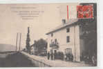 SAVOIE  BRISON-ST-INNOCENT  RESTAURANT VALLET-BOCQUIN ANIMEE    CIRCULEE 1909 - Bozel