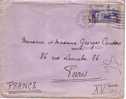 ENVELOPPE.CACHET LOS ANGELES.PARIS AU DOS.1937. - Postal History