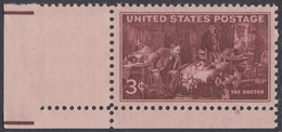 !a! USA Sc# 0949 MNH SINGLE From Lower Left Corner - Doctor´s Association - Nuevos