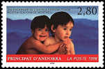 Andorra Francesa 469 ** Niños. 1996 - Ongebruikt