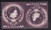 C2620 Roumanie 1946 - Yv.no.902 Tete-beche Neuf** - Unused Stamps