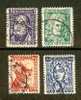 Ned 1928 Kinder Zegels Used 218-221 # 343 - Used Stamps