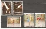 CENTRAL AFRICA REPUBLIC 1984 - OLYMPIC GAMES - CPL. SET  - USED OBLITERE GESTEMPELT USADO - Sommer 1984: Los Angeles