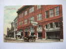 Bridgeport CT  Bijou Theatre   1911 Cancel Upper Left Cornor  Crease - Bridgeport
