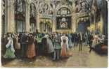 Casino Interior View, Gambling Table, Monte Carlo Monaco, On C1910s Vintage Postcard - Casinò