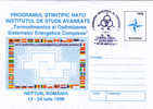 STATIONERY COVER, NATO PROGRAME ,ENERGIES ,ELECTRICITE Obliteration Concordante 2000 Neptun Romania.. - Electricity