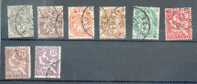 PS 51 - YT 20 à 25 - 27/29 Obli - Used Stamps