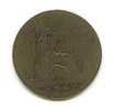 * GREAT BRITAIN  1/2 PENNY 1861  VICTORIA - C. 1/2 Penny