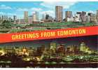 Canada -  Greetings Edmonton, Alberta - Edmonton