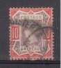 N°102- Oblitéré  -  Reine Victoria   - Filigrane Couronne  -Grande Bretagne - Used Stamps