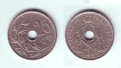 Belgium 25 Centimes 1922 (legend In French) - 25 Centimes