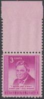 !a! USA Sc# 0975 MNH SINGLE W/ Top Margin (a2) - Will Rogers - Unused Stamps