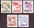 1950 Yugoslavia Mino611-615 - Used Stamps