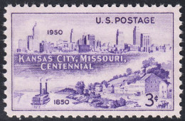 !a! USA Sc# 0994 MNH SINGLE (a1) - Kansas City, Missouri - Neufs