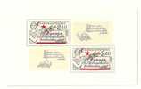 Czechoslovakia, 3x2 Stamps In Block (serie), Year 1977 Mi 2407-2409, Peace, MNH (**) - Nuevos