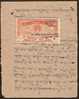 INDIA FISCAL REVENUE COURT FEE PRINCELY STATE - BANSWARA 8 AS CF TYPE 7A KM 73 ON DOCUMENT #10087 Inde Indien - Otros & Sin Clasificación