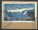 Nouvelle Calédonie - YT PA 311 (o) Auto-adhésif  - 1994 - Avion A-340 Air France - Oblitéré S/ Fragment - Used Stamps