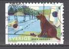 Sweden 2006 Mi. 2535   -   Sommer Am See Badende, Hund - Usati