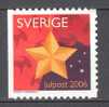 Sweden 2006 Mi. 2557   -   Weihnachten Christmas Jul Noel Navidad Star Stern MNG - Ongebruikt