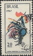 BRAZIL 1967 International Song Festival - 20c Song Bird FU - Gebruikt