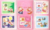 Folder 2009 Chinese New Year Greeting S/s Ox Cow X'mas Moon Dragon Boat Rabbit Gold - Vaches