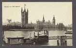 United Kingdom  PPC England London Houses Of Parliament & Big Ben, Thames Embankment The Auto-Photo Series - River Thames